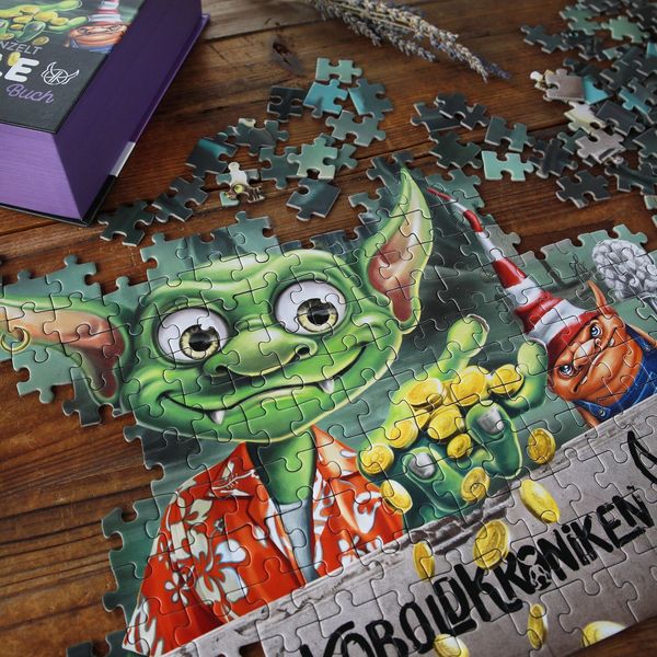 Produktbild: KoboldKroniken. Puzzle im Buch. Voll verheinzelt. 300 Teile