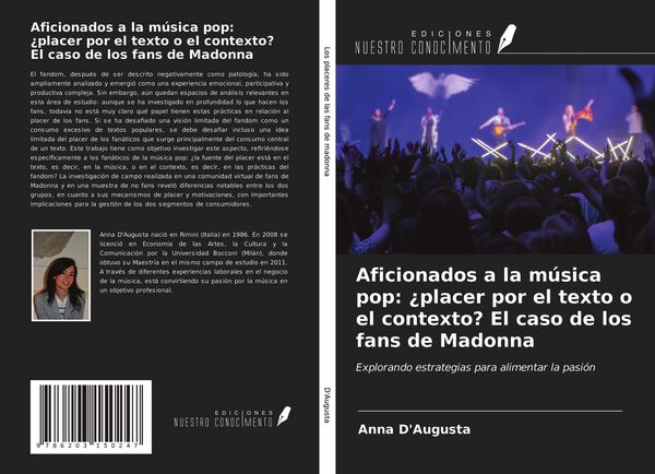 Produktbild: Aficionados a la m&uacute;sica pop: &iquest;placer por el texto o el contexto? El caso de los fans de Madonna