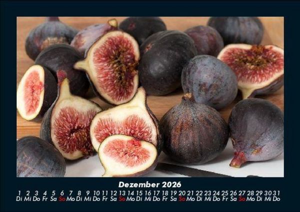 Produktbild: Obstkalender 2026 Fotokalender DIN A5