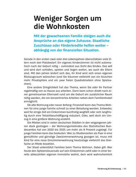 Produktbild: Mehr Geld f&uuml;r Eltern