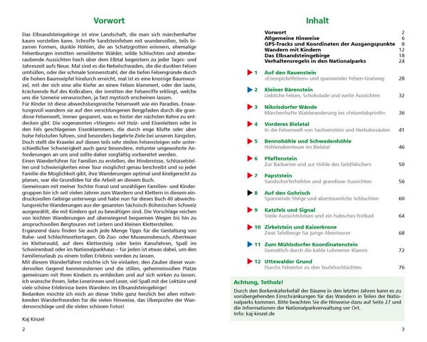 Produktbild: ROTHER Wanderbuch ErlebnisWandern mit Kindern Elbsandsteingebirge