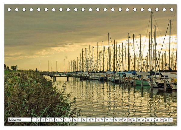 Produktbild: Idylle am Ijsselmeer (Tischkalender 2026 DIN A5 quer), CALVENDO Monatskalender