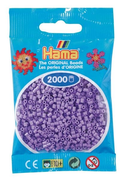 Produktbild: Mini-Perl. 2000St. Past-lila