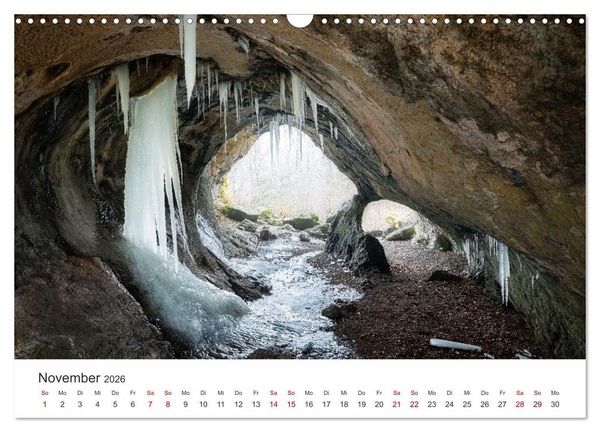 Produktbild: Fr&auml;nkische Schweiz &ndash; Zwischen Burgen, H&ouml;hlen und W&auml;ldern (Wandkalender 2026 DIN A3 quer), CALVENDO Monatskalender
