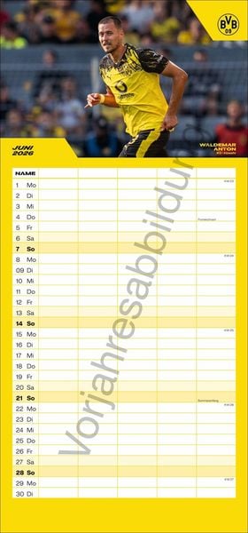 Produktbild: BVB Familienplaner 2027