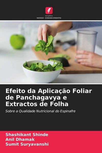 Produktbild: Efeito da Aplica&ccedil;&atilde;o Foliar de Panchagavya e Extractos de Folha