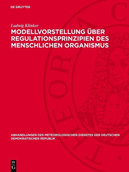 Produktbild: Modellvorstellung &uuml;ber Regulationsprinzipien des menschlichen Organismus