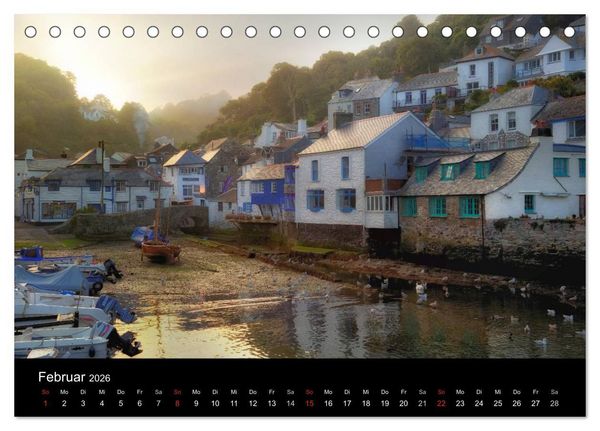 Produktbild: Cornwall (Tischkalender 2026 DIN A5 quer), CALVENDO Monatskalender