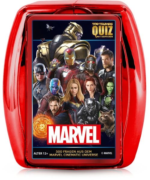 Winning Moves - Top Trumps - Quiz - Marvel Cinematic Universe