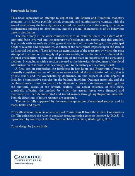 Produktbild: Studies in the Byzantine Monetary Economy C.300 1450