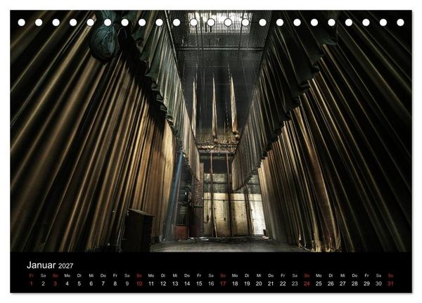 Produktbild: Vergessene und verlassene sch&ouml;ne Orte (Tischkalender 2027 DIN A5 quer), CALVENDO Monatskalender