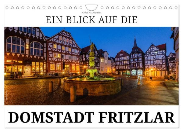 Produktbild: Ein Blick auf Fritzlar (Wandkalender 2026 DIN A4 quer), CALVENDO Monatskalender