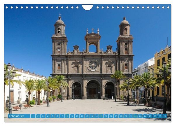 Produktbild: Gran Canaria 2026 (Wandkalender 2026 DIN A4 quer), CALVENDO Monatskalender