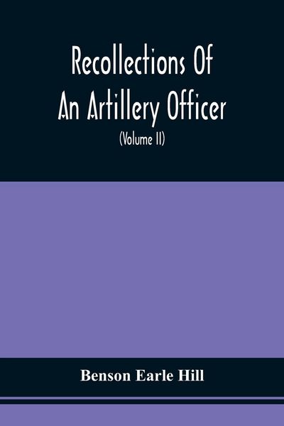 Produktbild: Recollections Of An Artillery Officer