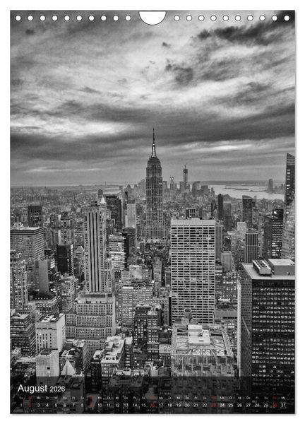 Produktbild: New York - The Big Apple (Wandkalender 2026 DIN A4 hoch), CALVENDO Monatskalender