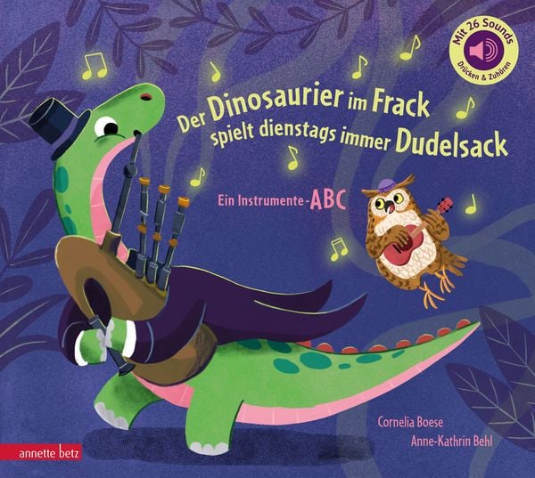 Produktbild: Der Dinosaurier im Frack spielt dienstags immer Dudelsack