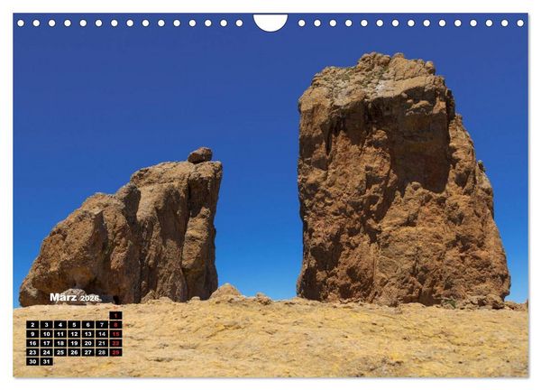Produktbild: Auf Schusters Rappen... Gran Canaria (Wandkalender 2026 DIN A4 quer), CALVENDO Monatskalender