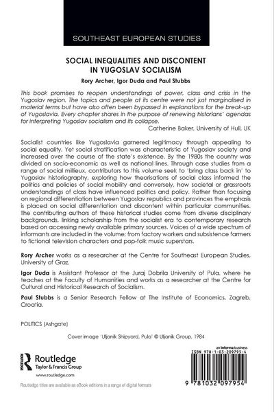 Produktbild: Social Inequalities and Discontent in Yugoslav Socialism