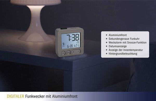 TFA Digitaler Funk-Wecker