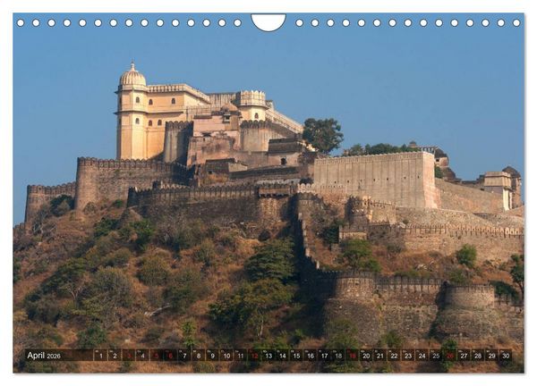 Produktbild: Geheimnisvolles Indien (Wandkalender 2026 DIN A4 quer), CALVENDO Monatskalender
