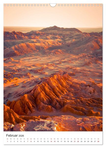 Produktbild: Chile - Ein unentdecktes Paradies. (Wandkalender 2026 DIN A3 hoch), CALVENDO Monatskalender