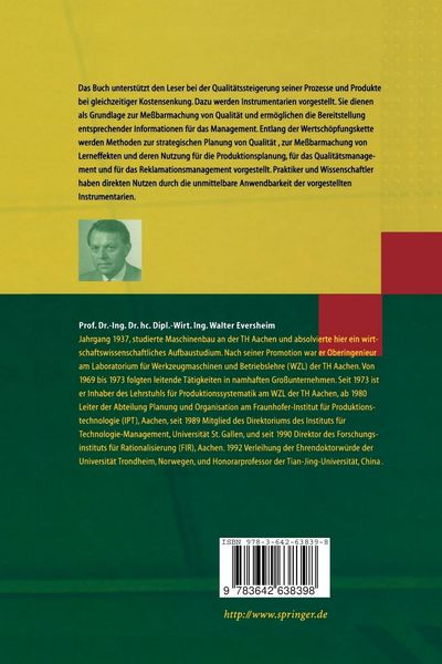 Produktbild: Proze&szlig;orientiertes Qualit&auml;tscontrolling