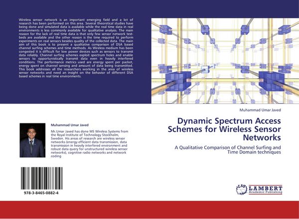 Produktbild: Dynamic Spectrum Access Schemes for Wireless Sensor Networks