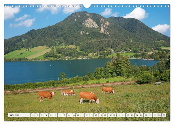 Produktbild: Schliersee-Idylle (Wandkalender 2026 DIN A3 quer), CALVENDO Monatskalender