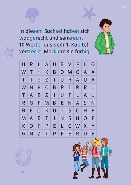 Produktbild: Lesefuchs Bibi & Tina: Ein Dino im Steinbruch Lesestufe 1