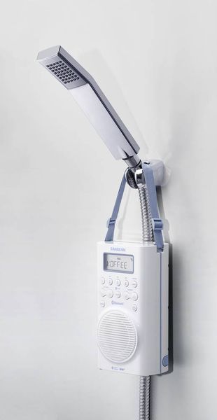 Produktbild: Sangean H205 Badradio DAB+, UKW Bluetooth&reg; wasserdicht Wei&szlig;