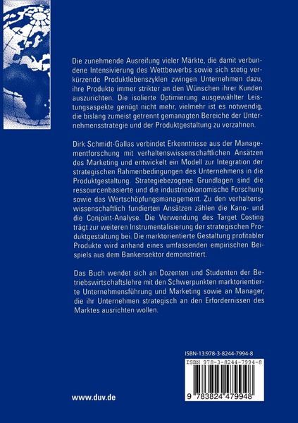 Produktbild: Strategische Produktgestaltung