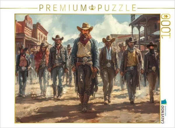 Produktbild: CALVENDO Puzzle Le Far West | 1000 Teile Lege-Gr&ouml;&szlig;e 64x48cm Foto-Puzzle f&uuml;r gl&uuml;ckliche Stunden