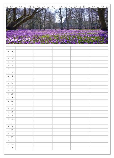 Produktbild: Nordfriesland - Familienplaner (Wandkalender 2026 DIN A4 hoch), CALVENDO Monatskalender