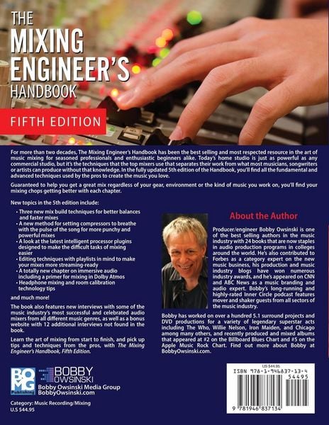 Produktbild: The Mixing Engineer's Handbook 5th Edition