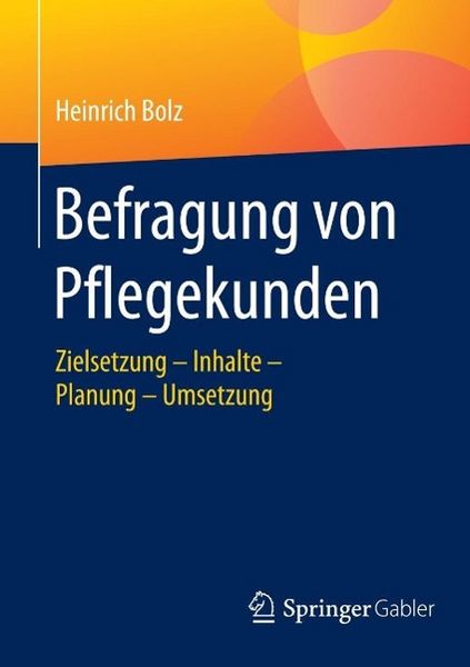 Produktbild: Befragung von Pflegekunden