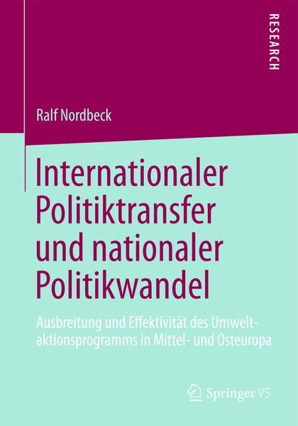 Produktbild: Internationaler Politiktransfer und nationaler Politikwandel