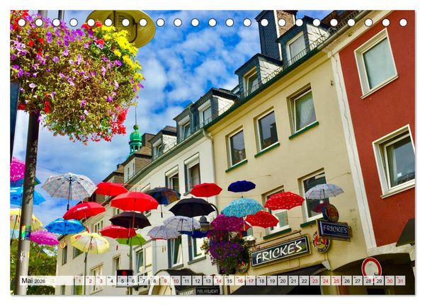 Produktbild: SIEGEN Stadt auf acht Bergen (Tischkalender 2026 DIN A5 quer), CALVENDO Monatskalender