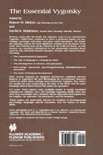 Produktbild: The Essential Vygotsky