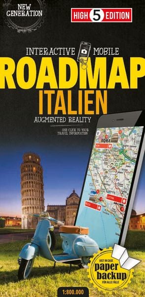 Produktbild: Strassenkarte Italien
