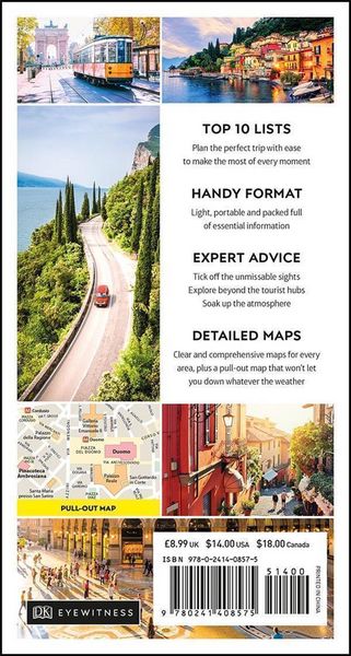 Produktbild: DK Travel: DK Top 10 Milan and the Lakes