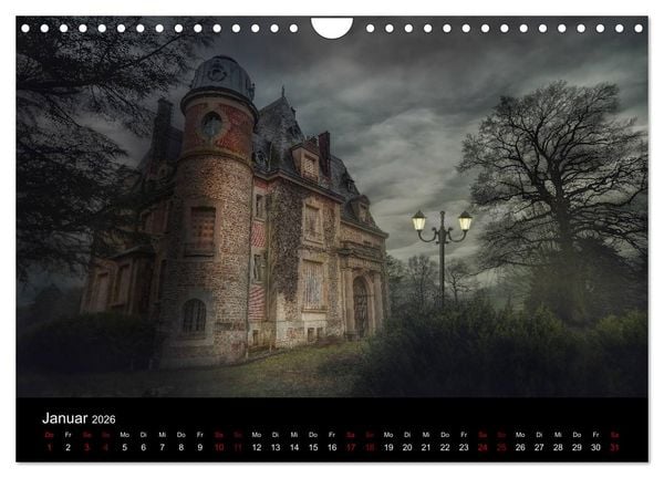 Produktbild: Auch von au&szlig;en haben Lost Places ihren Charme (Wandkalender 2026 DIN A4 quer), CALVENDO Monatskalender