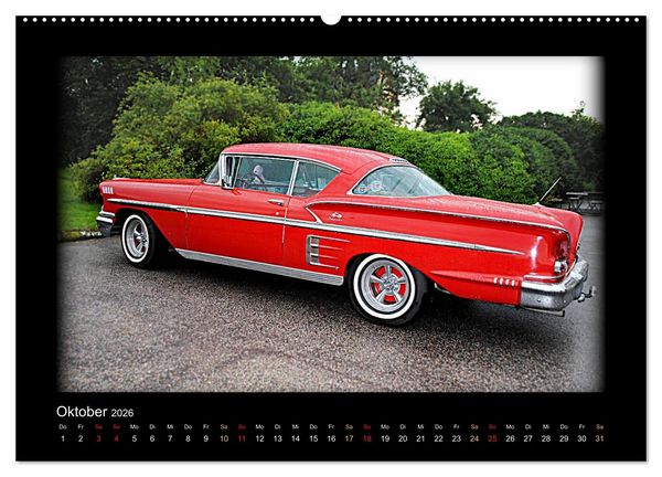 Produktbild: Chevrolet eine amerikanische Legende (Wandkalender 2026 DIN A2 quer), CALVENDO Monatskalender