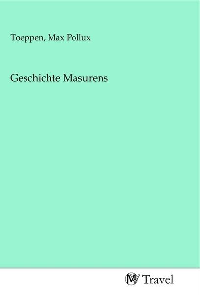 Produktbild: Geschichte Masurens