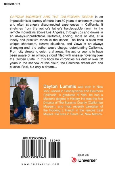 Produktbild: Captain Midnight and the California Dream