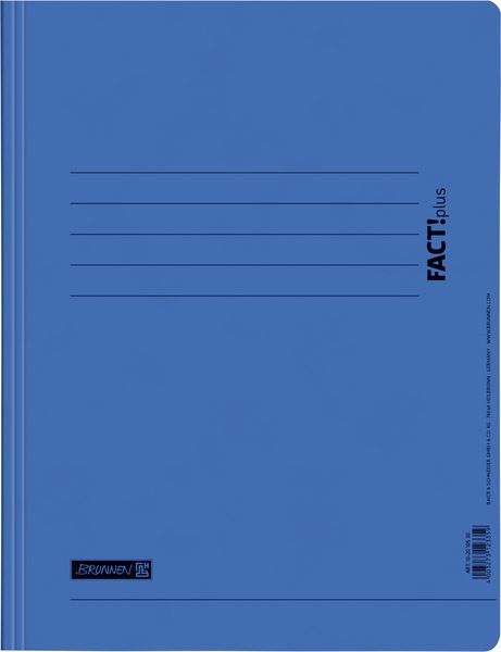 Produktbild: Brunnen Spiralhefter FACT!plus blau