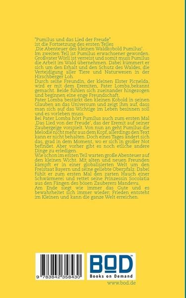 Produktbild: Pumilus und das Lied von der Freude