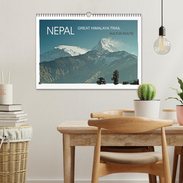 Produktbild: NEPAL GREAT HIMALAYA TRAIL - KULTUR ROUTE (Wandkalender 2026 DIN A3 quer), CALVENDO Monatskalender