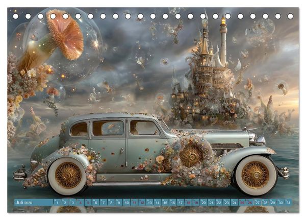 Produktbild: Zwischen Licht und Stille - Tr&auml;ume aus Licht und Form (Tischkalender 2026 DIN A5 quer), CALVENDO Monatskalender