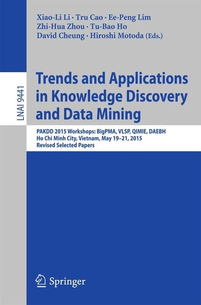 Produktbild: Trends and Applications in Knowledge Discovery and Data Mining