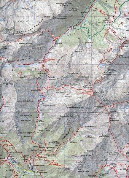 Produktbild: Valsesia Sud Ovest 1:25000